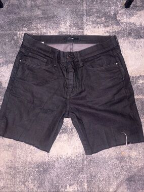 Joe's Jeans Black Men's Denim Cutoff Shorts